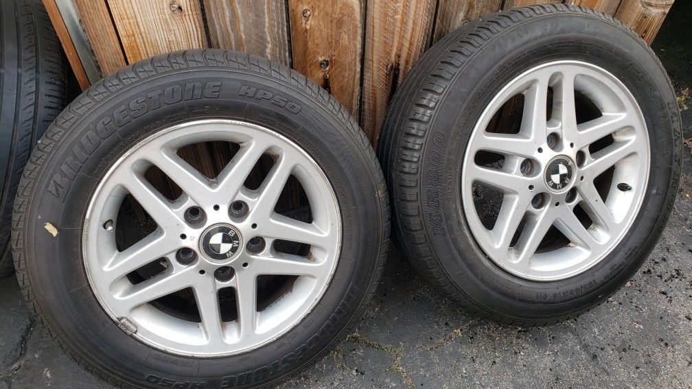15 Inch BMW wheel set