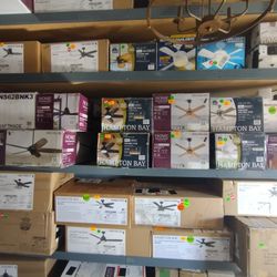Ceiling Fans *New Various Styles Size from 30" - 68" Indoor Outdoor LED Remote Various Prices Start from $80 - $300