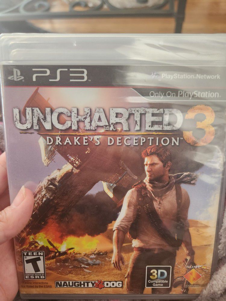 Uncharted 3 PS3 New