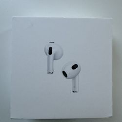 New Apple AirPods (3rd generation) with Lightning Charging Case