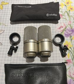 MXL 990 Condenser Microphone Podcast Guitar Vocals $95 For Both