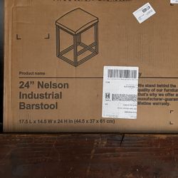 3  Bar Stools 24 Inches H