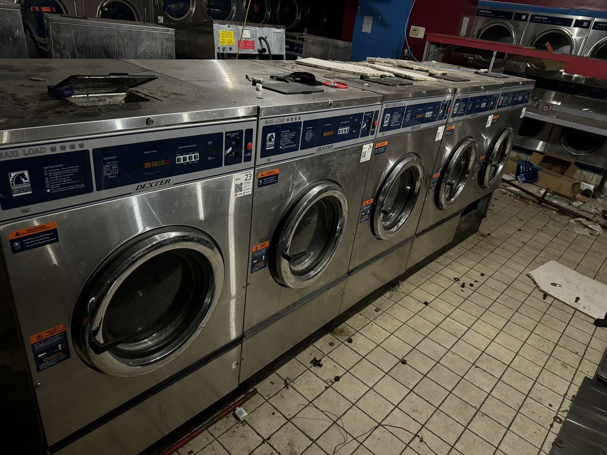 Laundromat Washing Machines