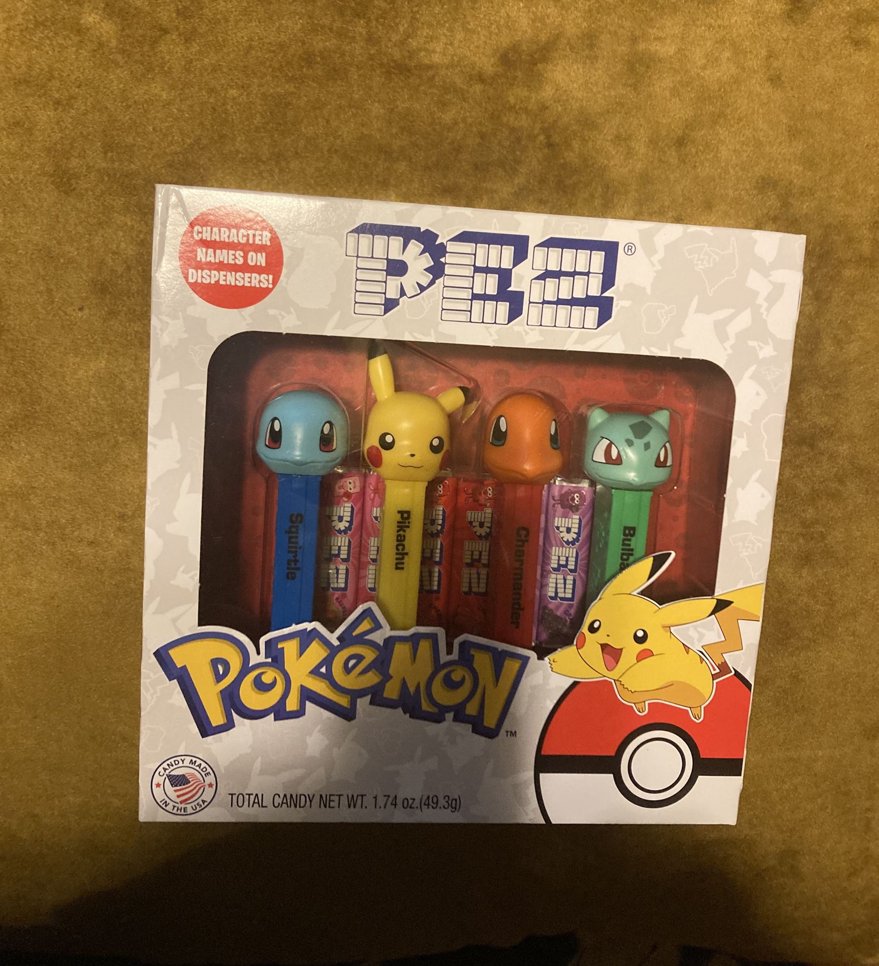 2019 Pokemon Collectible 4-pc PEZ Set-NIB