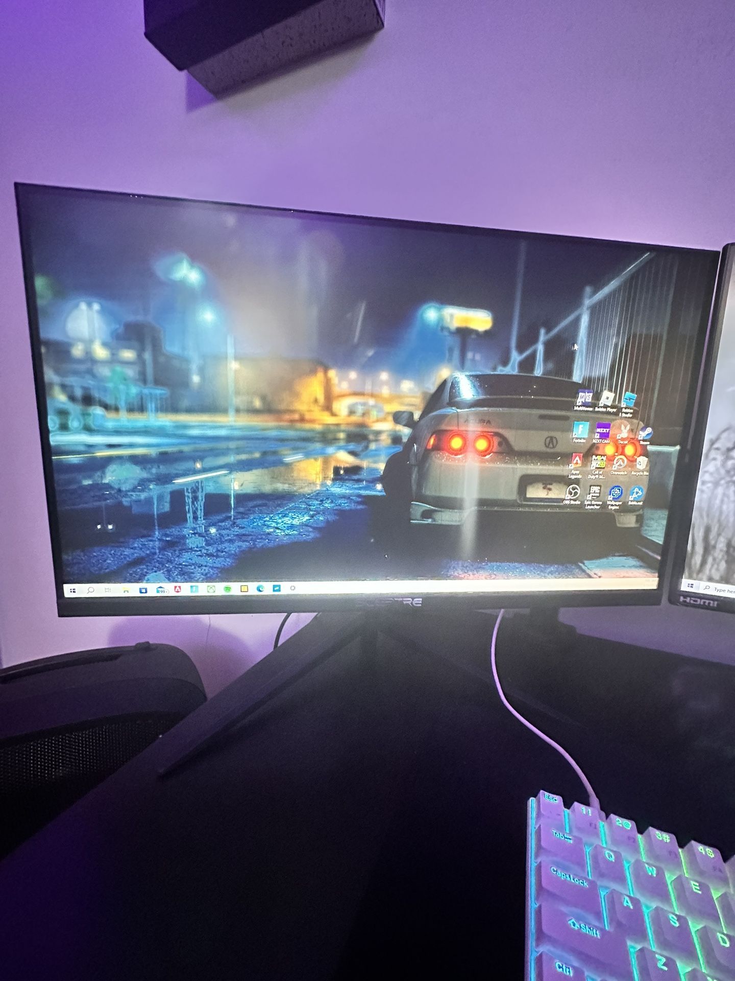 Specture 165 hz gaming monitor 24 inch 