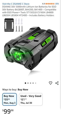 Lithium ion battery 5000 mAh