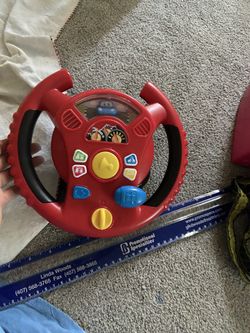 Child Pretend Car Wheel Toy