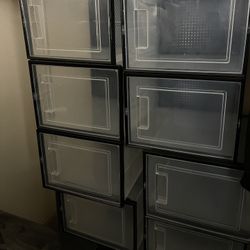 Clear Shoe/Organization Boxes