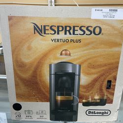 Nespresso Vertuo Plus Coffee and Espresso Maker by De'Longhi