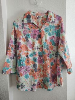 Alia brand button down blouse plus size 22W