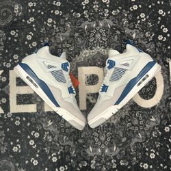 Jordan 4 Military Blue 