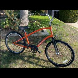26”Townie  Beach Cruiser 3  Speed Bike In Great Shape 