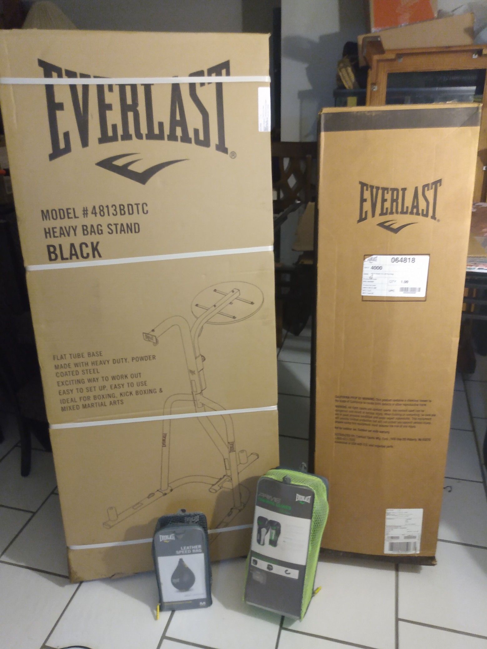 Everlast boxing equipment