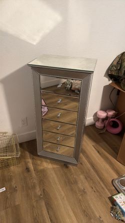 Vanity storage cabinet