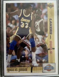 Magic Vs Jordan Upler Deck Card 1991