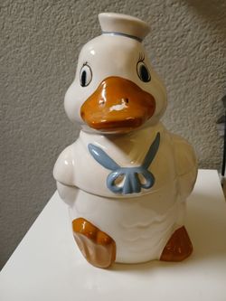 Sailor Duck Cookie Jar