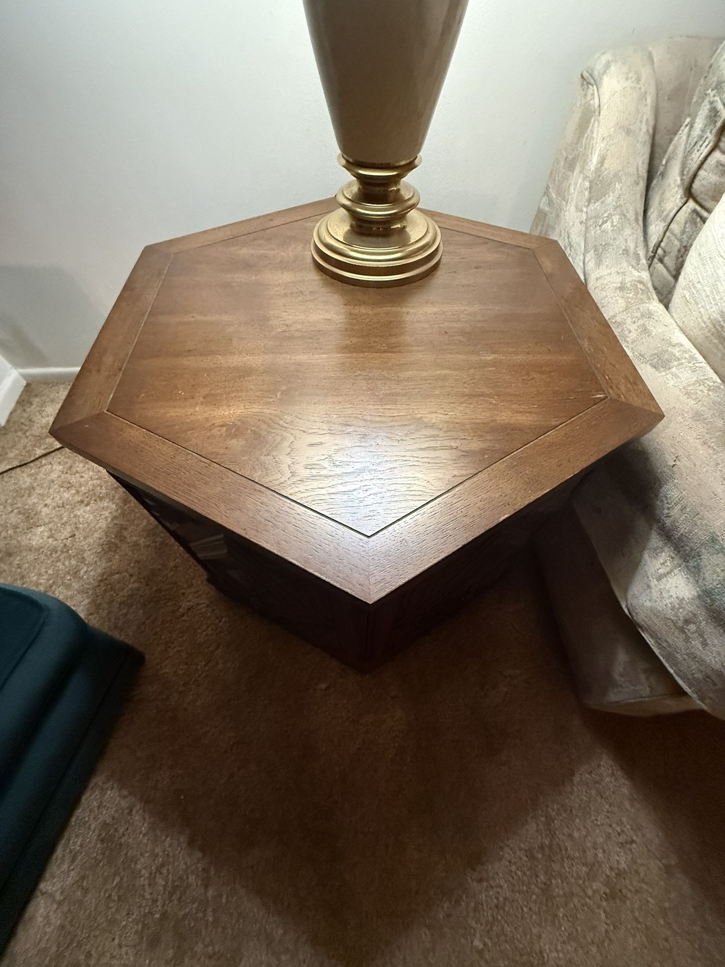 Brown End Table