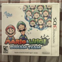 Mario & Luigi Dream Team 3ds