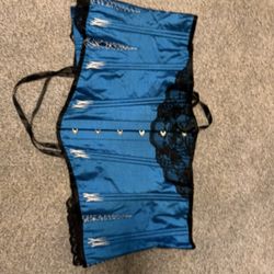 Blue Waist Corset