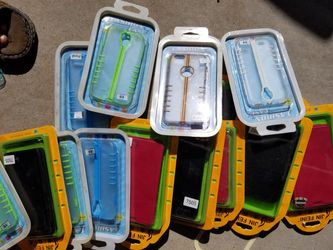 Assorted phone cases for iPhones Samsung etc
