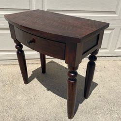 World Market Sourav Collection Rosewood Side Table Nightstand