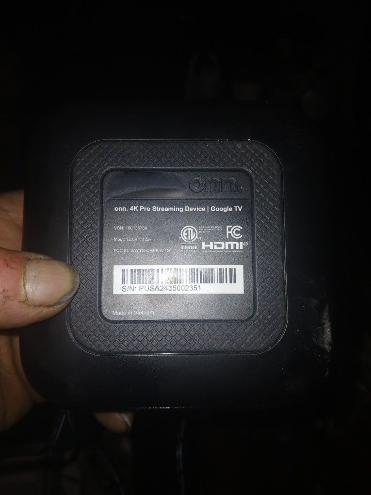 Onn 4k Streaming Device