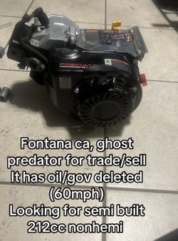 212cc Ghost Predator