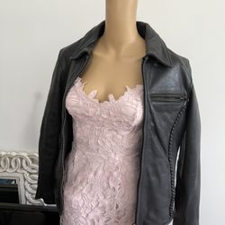 Leather Jacket And Chaps