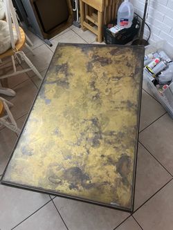Vintage Copper Coffee Table