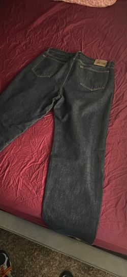 Stussy Dark Wash Denim Jeans Baggy