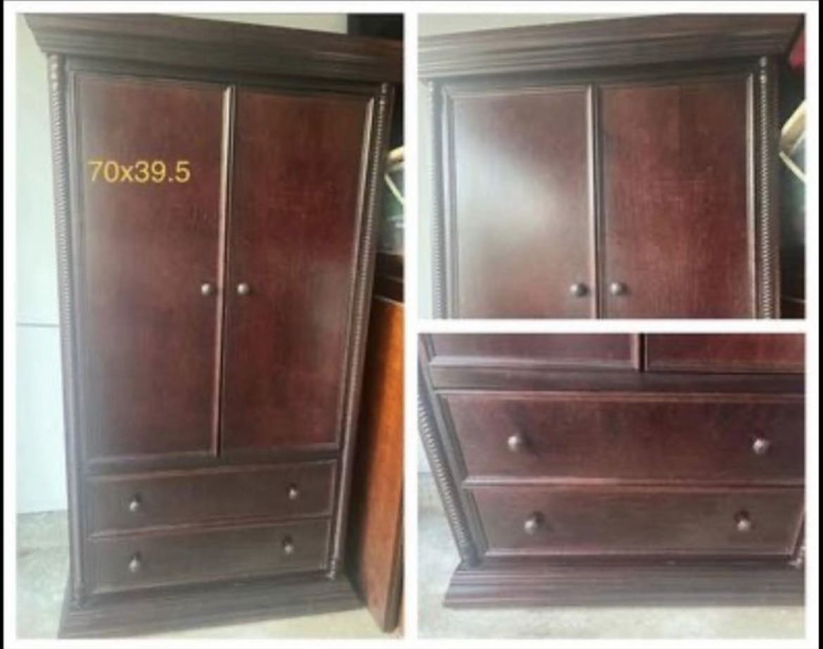 Bellini Dress And Armoire $160 For both- Need Gone ASAP