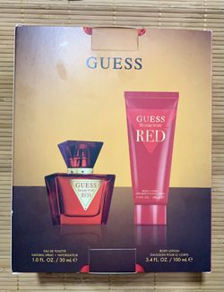 Guess Seductive Red Gift Set Perfume Lotion