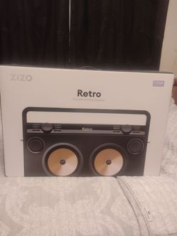 Retro portable speaker