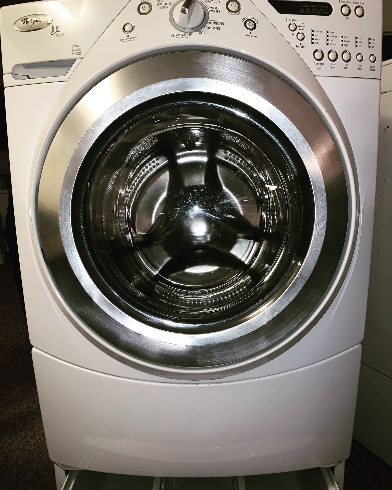 Whirlpool Duet Steam Washer