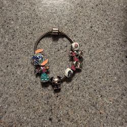 Pandora Disney-themed charm bracelet