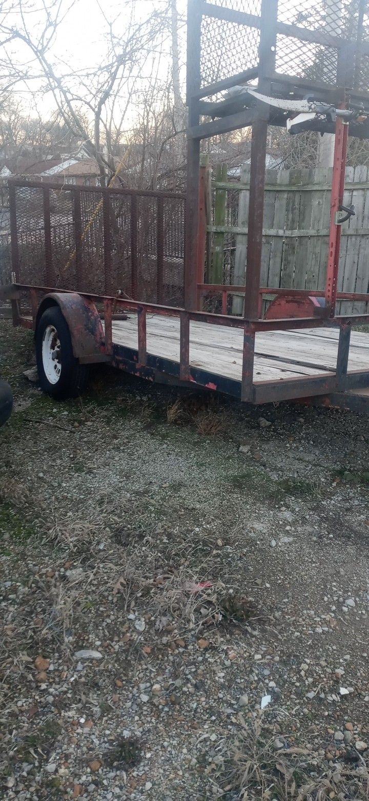 Homemade Utility Trailer
