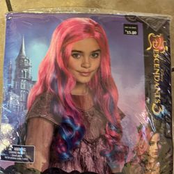 Descendants Audrey Costume Wig And Staff