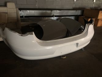 Volkswagen Eos Rear Bumper White Color