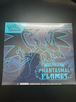 Pokemon Phantasmal Flames ETB - (Mega Charizard X)
