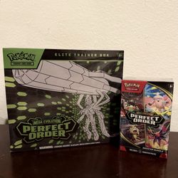 Pokemon Perfect Order ETB & Booster Bundle