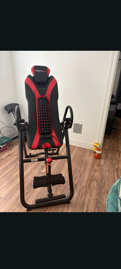 Inversion table heated & massage