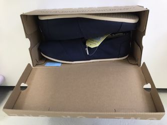 Toms blue Canvas Shoes for men 11.5