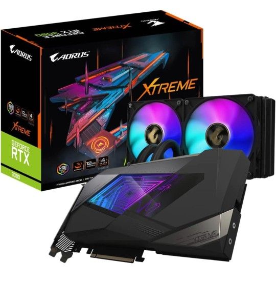 Nvidia RTX 3080 12G Liquid-Cooled Graphics Card 