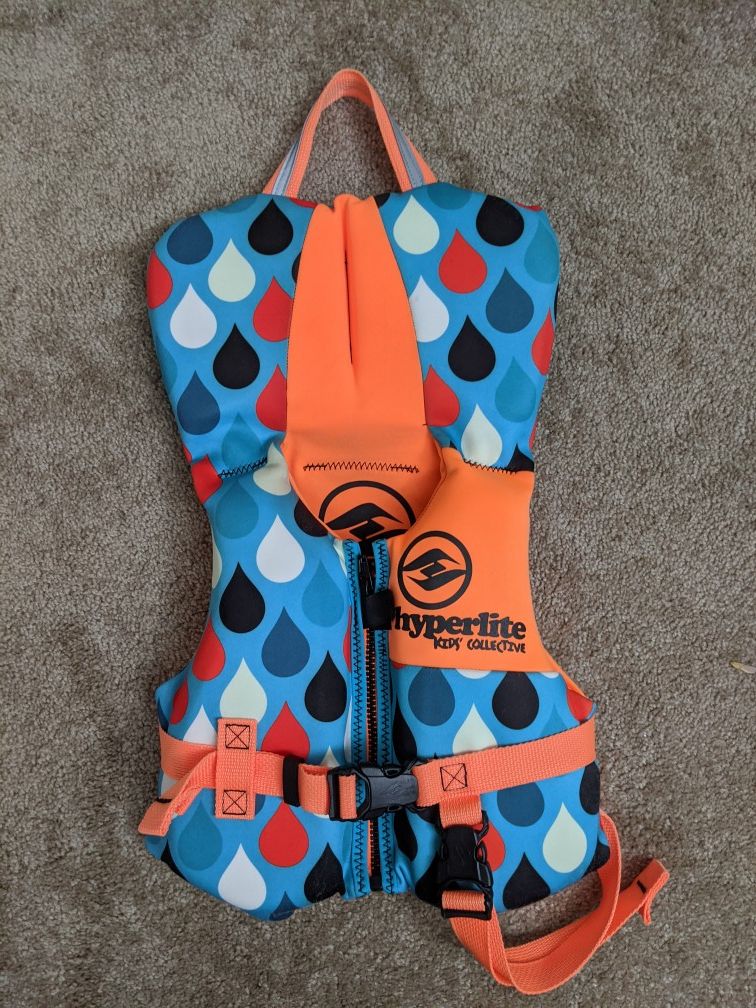 Hyperlite swim life vest upto 30lbs