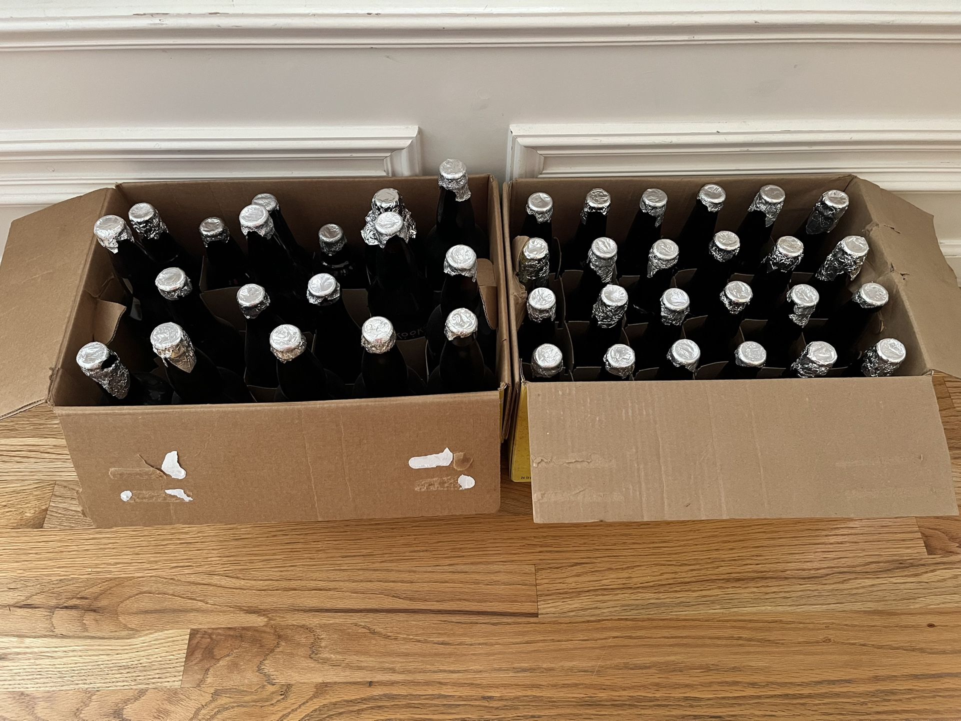 Beer bottles