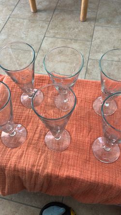 Princess House Heritage set of 6 Pilsners