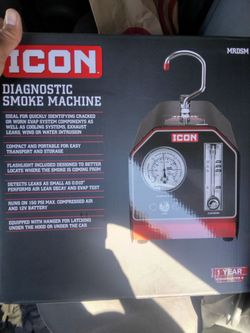 Icon diagnostic smoker machine