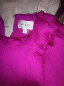 Milly Size 8 Pink Dress