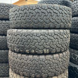 Set Of BFGoodrich All Terrain LT225/65R17 Tires