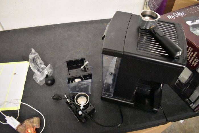 Mr. Coffee Espresso and Cappuccino Maker | Caf? Barista , Silver